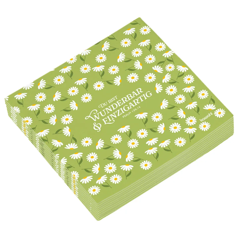 fontis-geschenke-du-bist-wunderbar-servietten-20-st-ck-psalm image 1