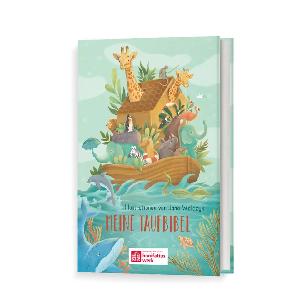 bonifatiuswerk-meine-taufbibel-kinderbibel-128-seiten-taufe image 1