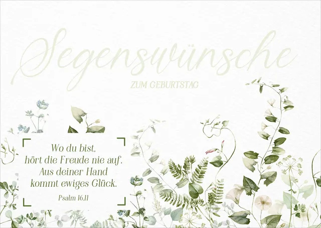 fontis-papeterie-segensw-nsche-zum-geburtstag-12-postkarten-psalm-16-11 image 1