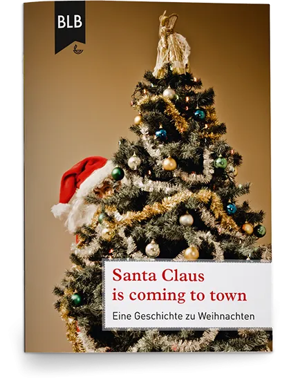 fontis-b-cher-santa-claus-is-coming-to-town-weihnachtskarte image 1