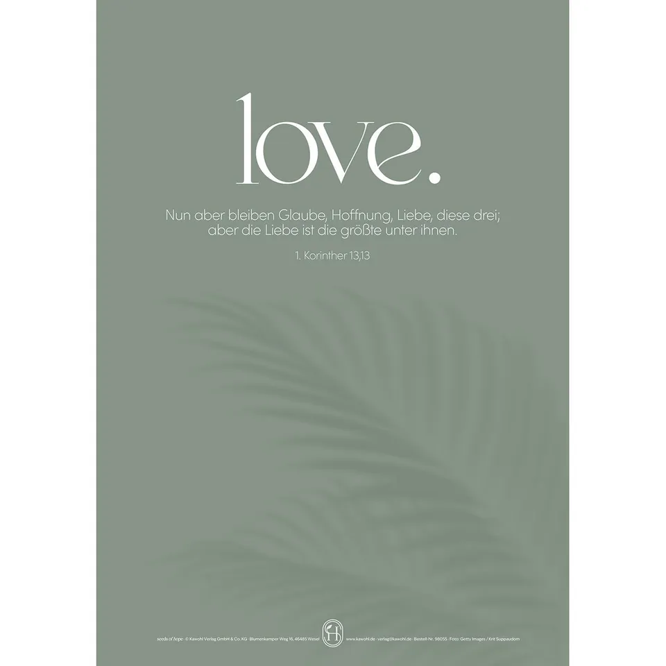fontis-love-poster-a3-bibelvers-1-korinther-13-13 image 1