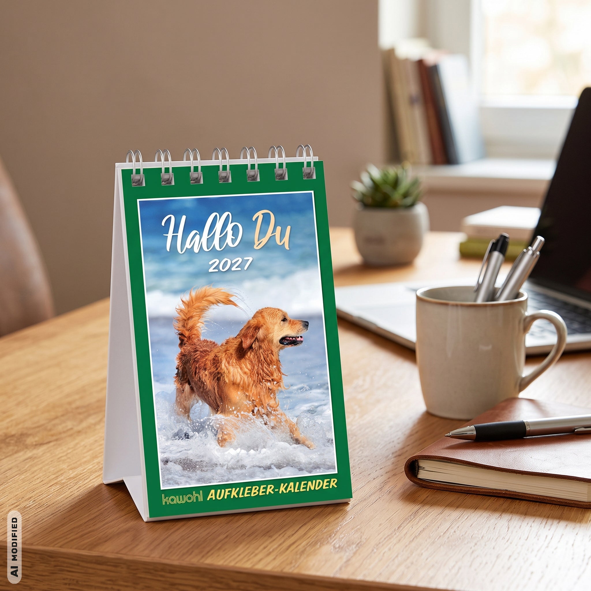 fontis-kalender-hallo-du-2027-aufkleberkalender-tiere image 2