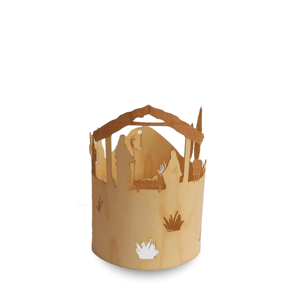 bonifatiuswerk-lichterpost-liebe-weihnachtsgr-e-windlicht-holz image 1