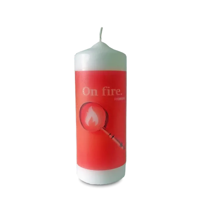 bonifatiuswerk-on-fire-firmungskerze-wei-6x16-5-cm image 1