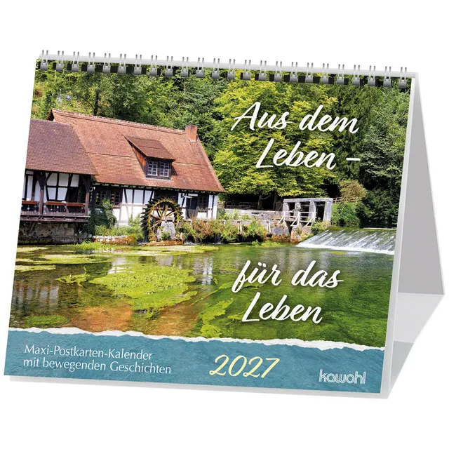 fontis-kalender-aus-dem-leben-f-r-das-leben-2027-postkartenkalender image 1