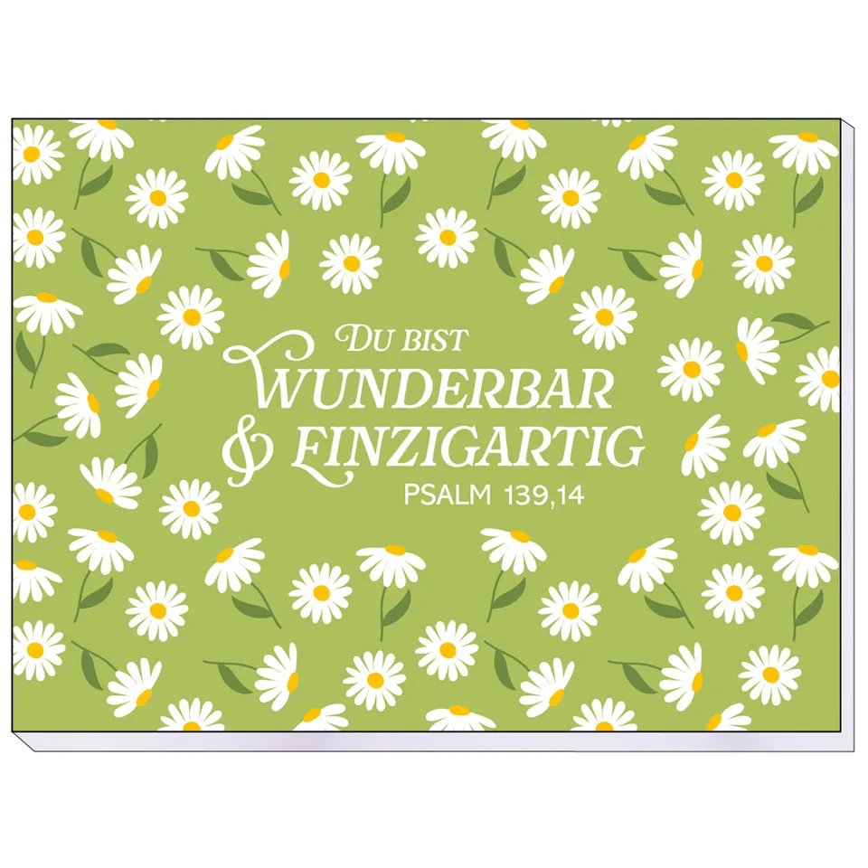 fontis-du-bist-wunderbar-haftnotizen-block-psalm-139 image 1