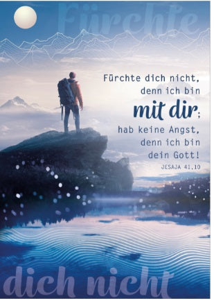 f-rchte-dich-nicht-poster-a3-motiv-wanderer-jahreslosung-2027 image 1
