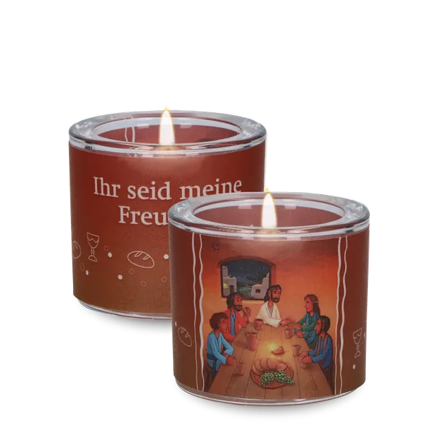 ihr-seid-meine-freunde-windlicht-glas-6-cm-mit-teelicht image 1