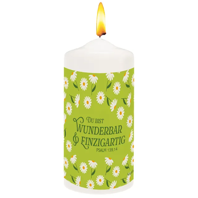 fontis-geschenke-du-bist-wunderbar-kerze-small-psalm-139-14 image 1