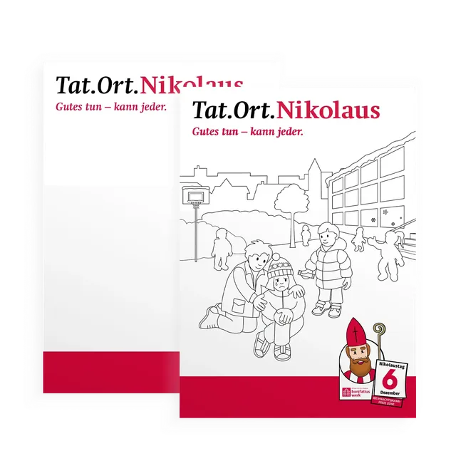 bonifatiuswerk-tat-ort-nikolaus-malbogen-ausmalbogen-din-a4-30-blatt image 1