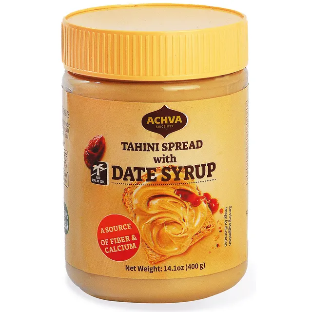 kawohl-shalom-tahin-aufstrich-dattelsirup-brotaufstrich-400-g-koscher image 1