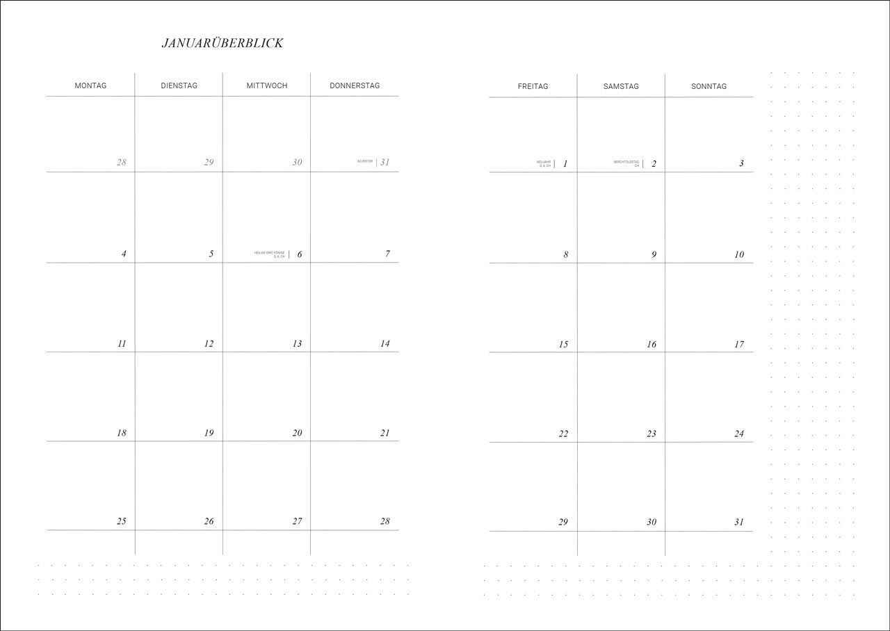 fontis-the-planner-2027-journal-kalender-um-christus-leinen image 7