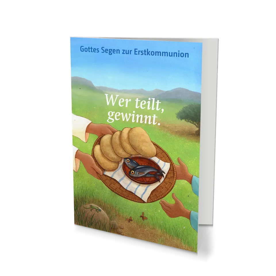 bonifatiuswerk-wer-teilt-gewinnt-erstkommunionkarte-mit-umschlag image 1