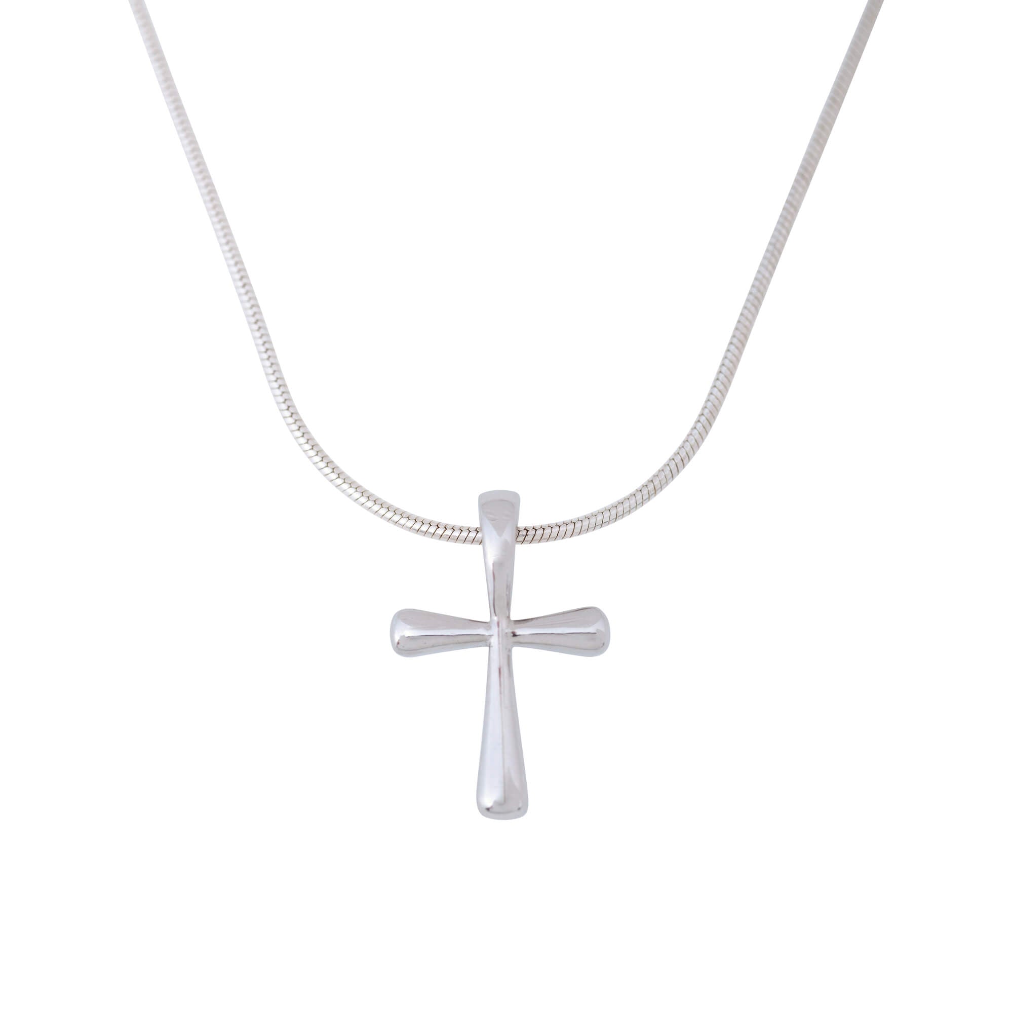 fontis-geschenke-kreuz-halskette-anh-nger-925-silber-45-5-cm image 1