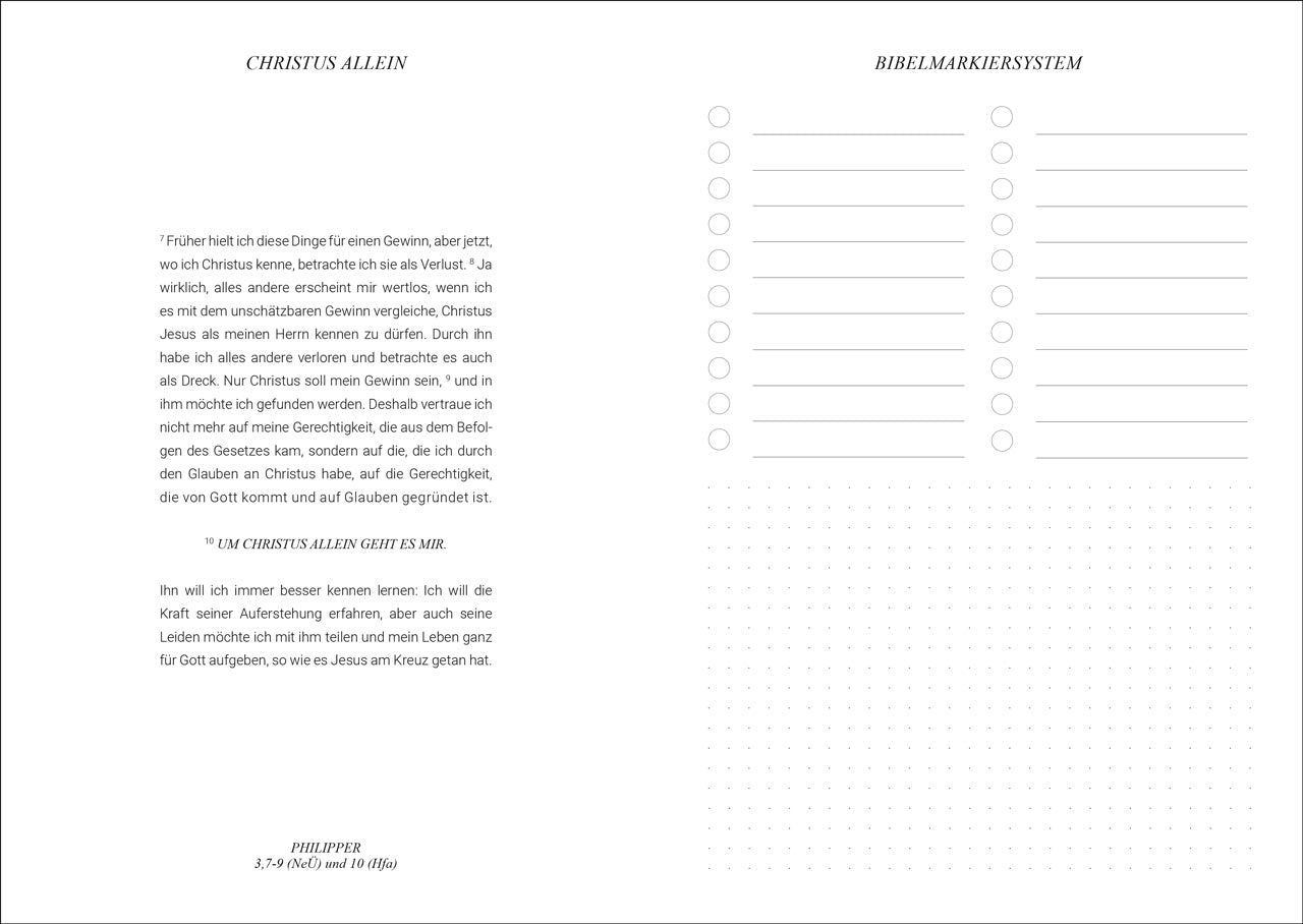 fontis-the-planner-2027-journal-kalender-um-christus-leinen image 5