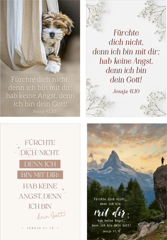 fontis-papeterie-f-rchte-dich-nicht-minikarten-set-12-st-ck image 1
