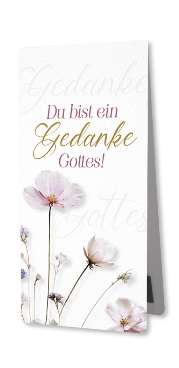 fontis-du-bist-ein-gedanke-gottes-magnetlesezeichen image 1