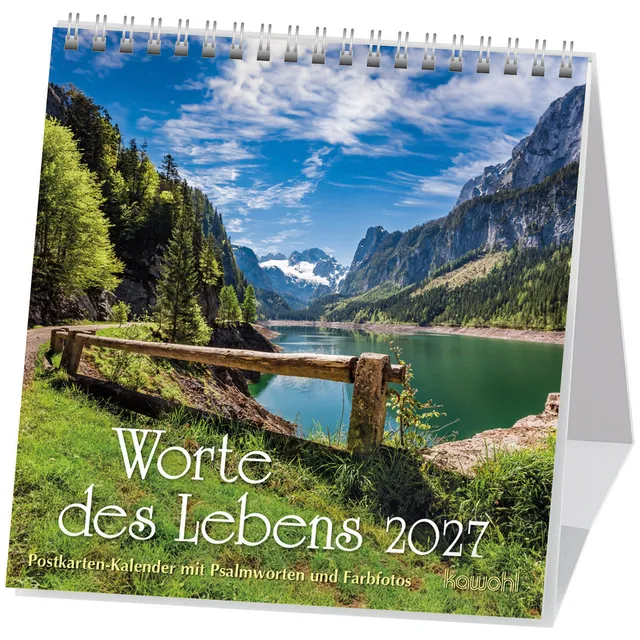 fontis-kalender-worte-des-lebens-2027-postkartenkalender-mit-psalmen image 1