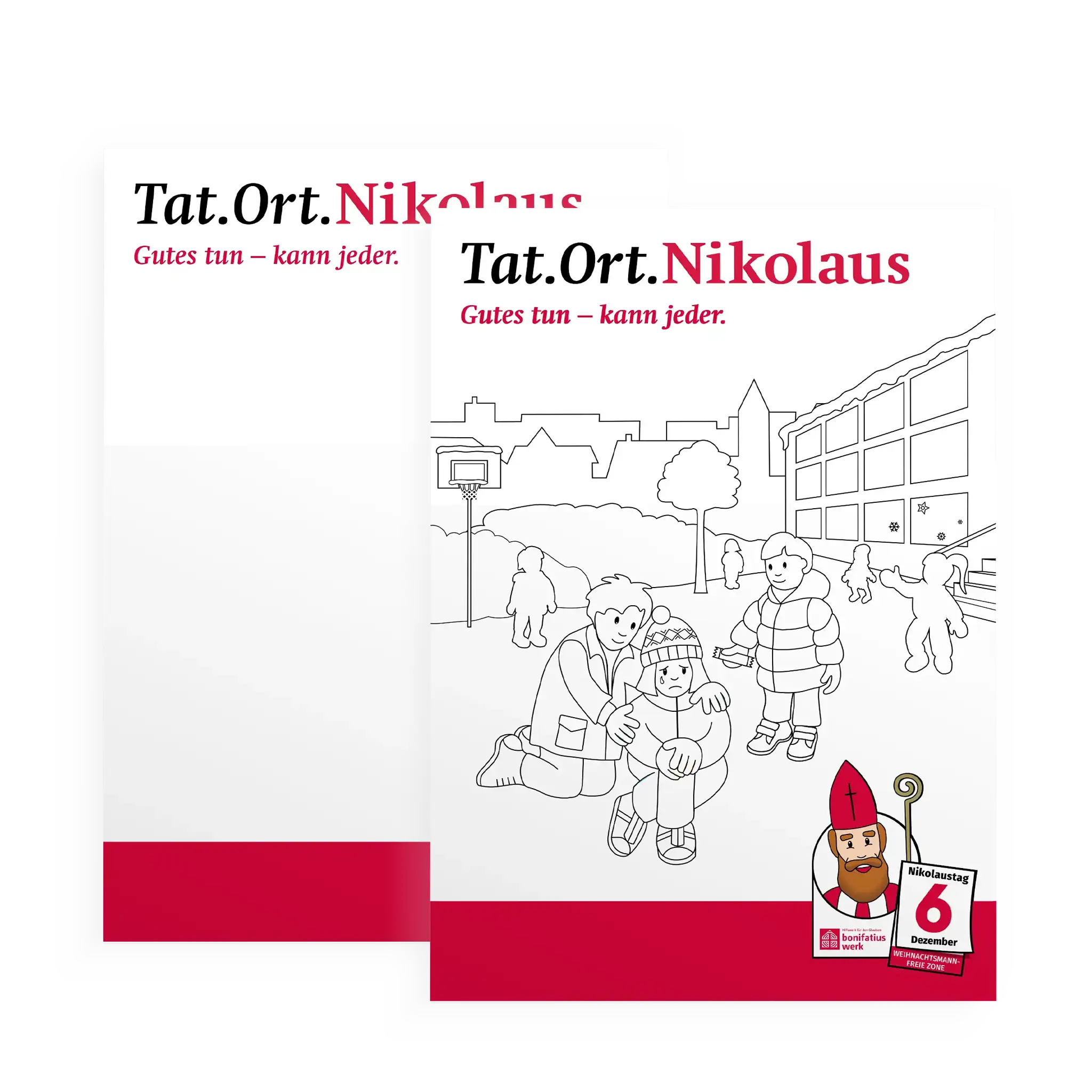 bonifatiuswerk-tat-ort-nikolaus-malbogen-ausmalbogen-din-a4-30-blatt image 1