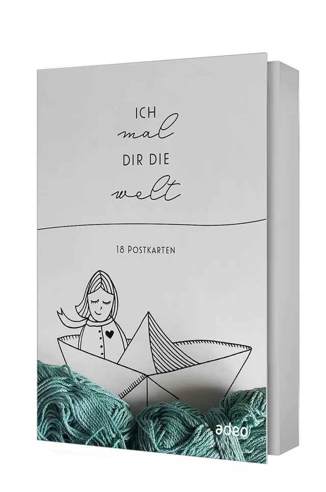 fontis-papeterie-ich-mal-dir-die-welt-postkartenbox-magnetbox image 1