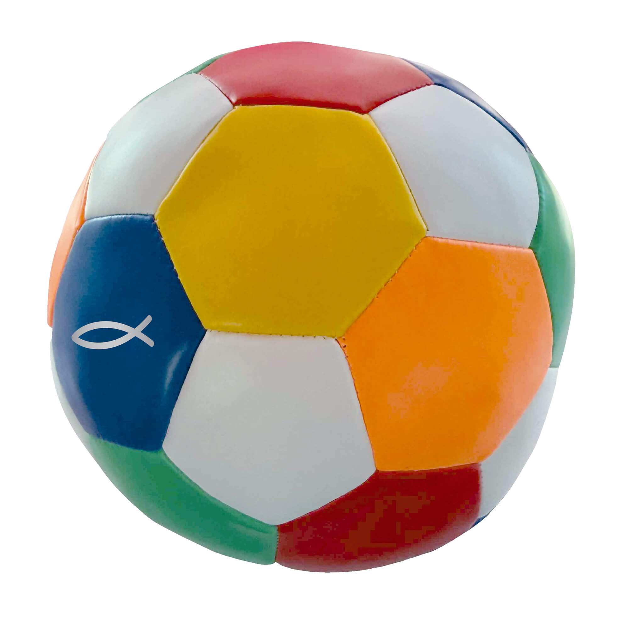 fontis-geschenke-ichthys-soft-fu-ball-bunt-15-cm-kinder image 1