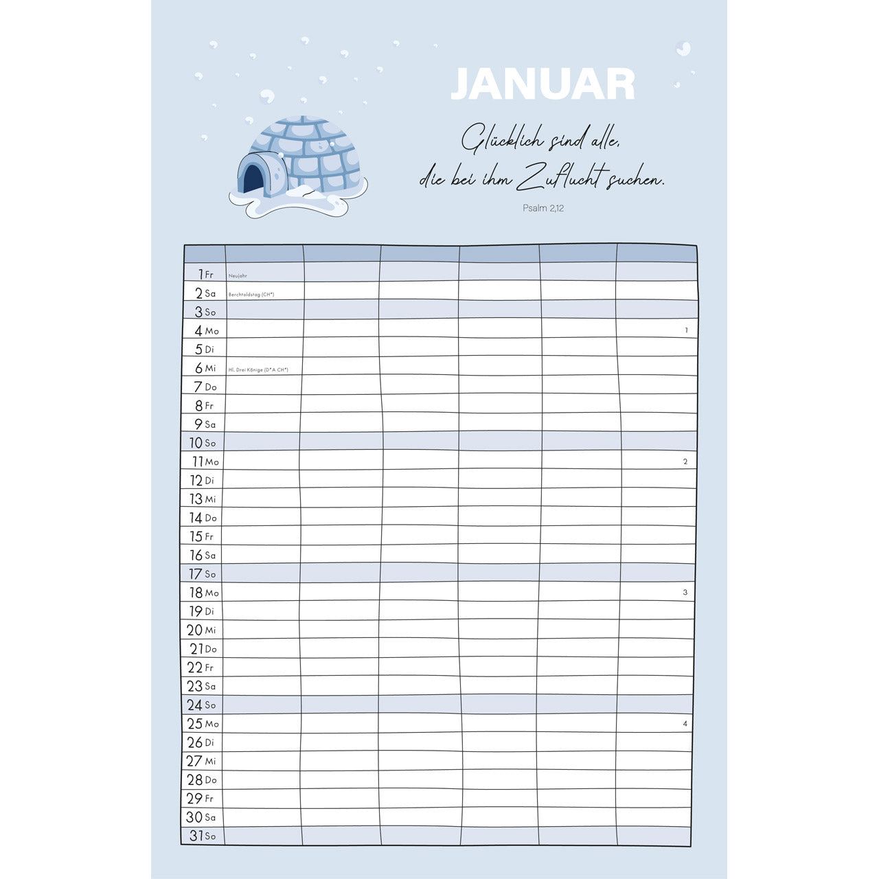 fontis-familienplaner-2027-f-rchte-dich-nicht-wandkalender-6-spalten image 3