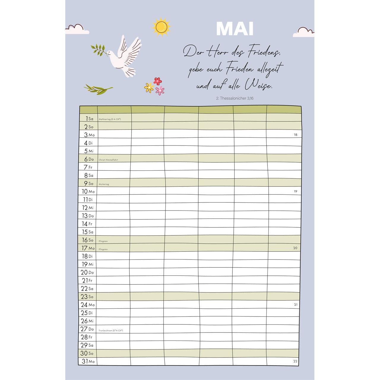 fontis-familienplaner-2027-f-rchte-dich-nicht-wandkalender-6-spalten image 7