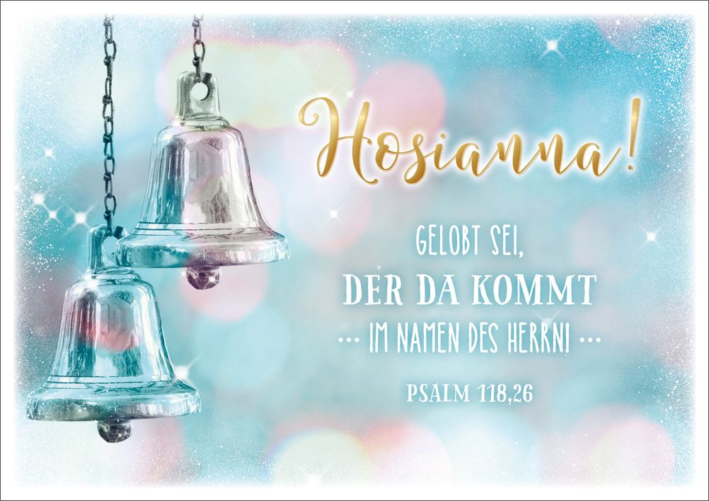 fontis-hosianna-faltkarte-weihnachten-psalm-goldfolie image 1