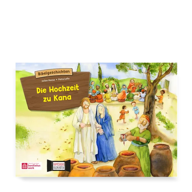 bonifatiuswerk-hochzeit-zu-kana-bildkarten-12er-set-f-r-kinder image 1