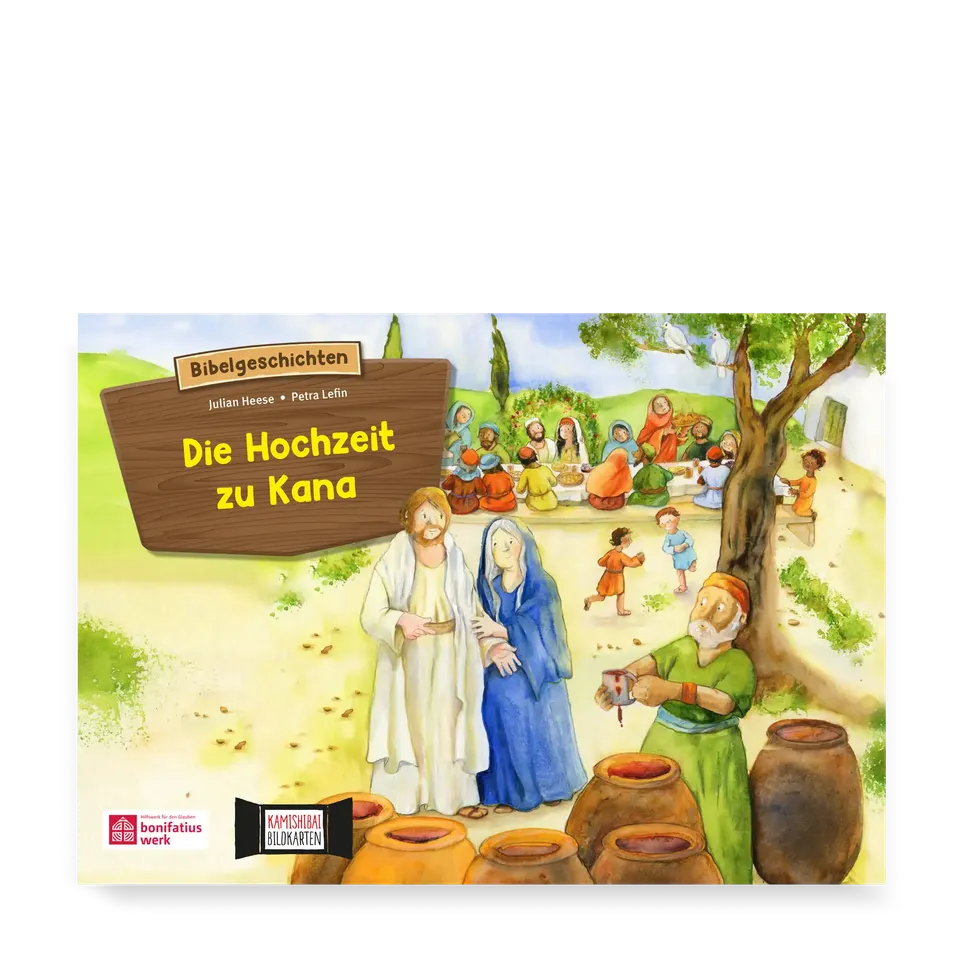 bonifatiuswerk-hochzeit-zu-kana-bildkarten-12er-set-f-r-kinder image 1