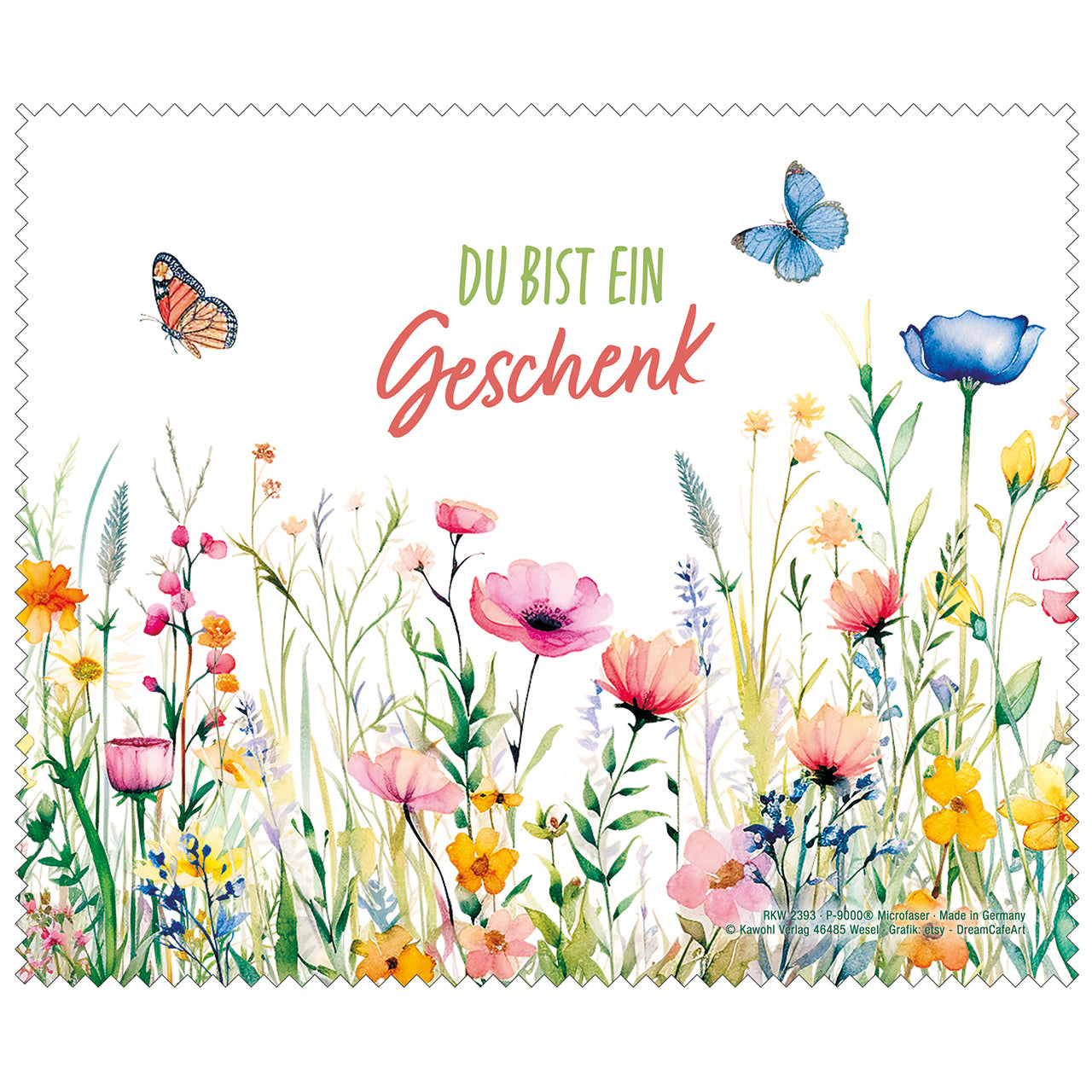 fontis-geschenke-du-bist-ein-geschenk-mikrofasertuch-f-r-brille image 1