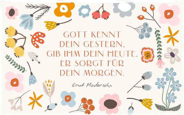 fontis-gott-kennt-dein-gestern-holzschild-21x13-cm-modersohn image 1