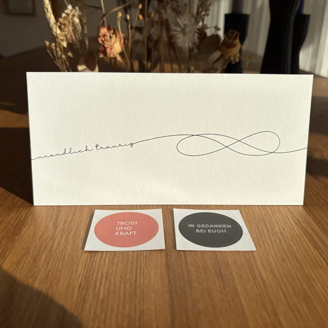 gedenken-schenken-unendlich-traurig-beileidskarte-trost image 1
