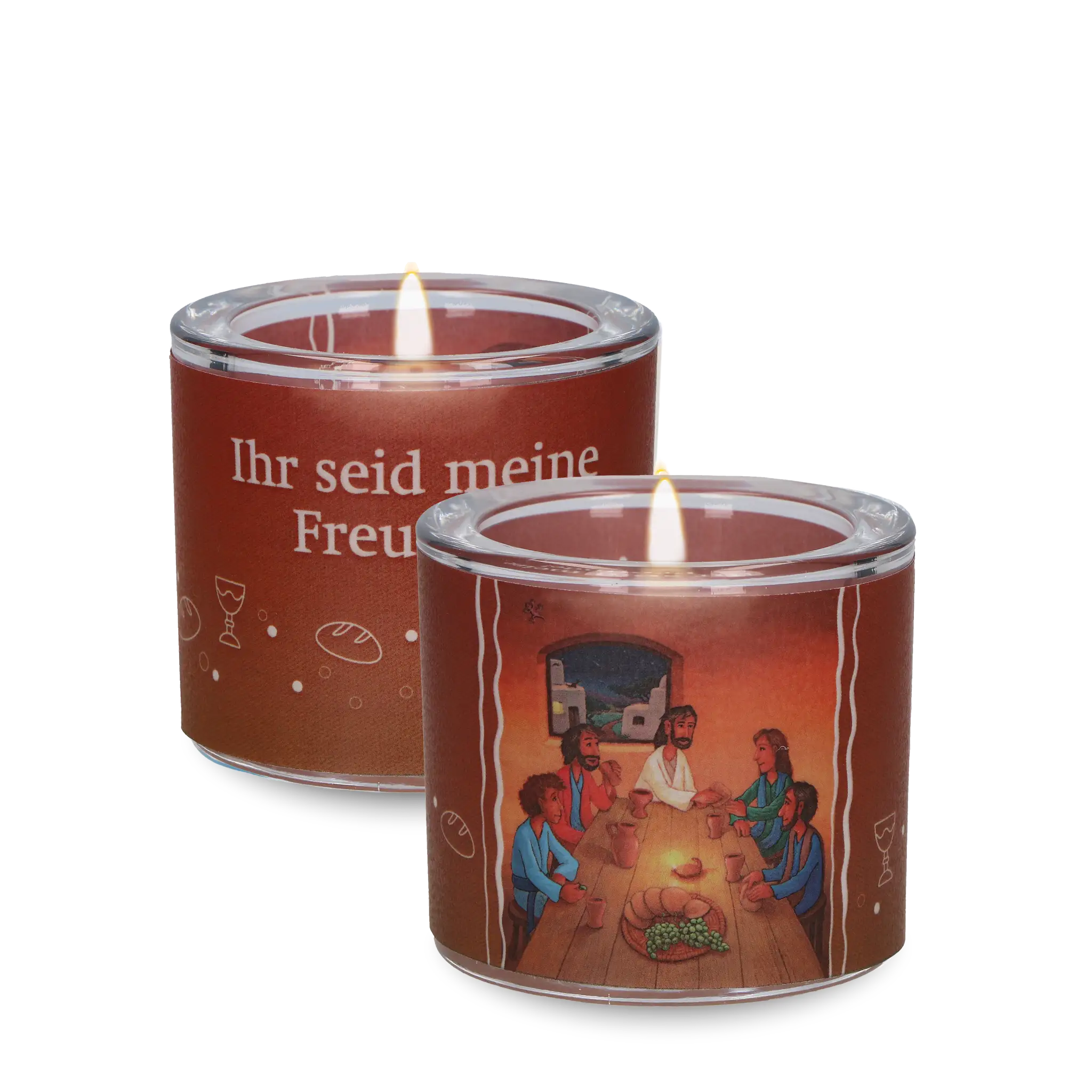ihr-seid-meine-freunde-windlicht-glas-6-cm-mit-teelicht image 1