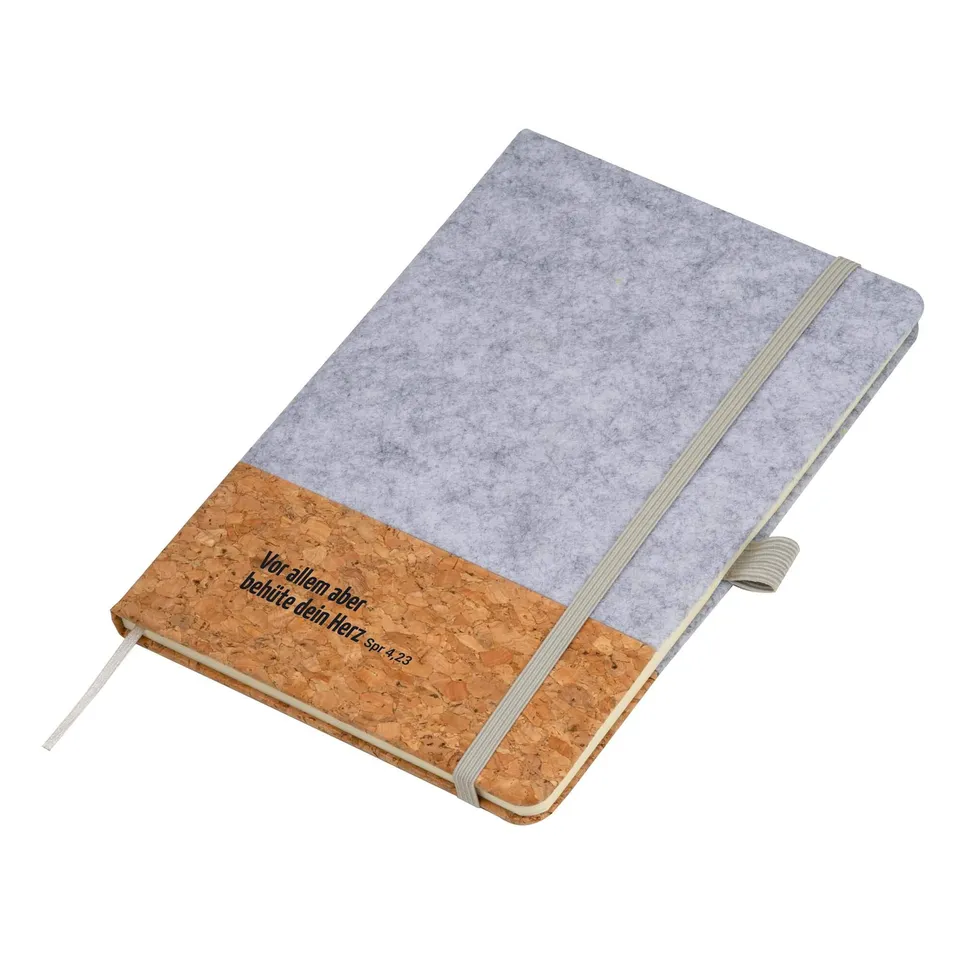 fontis-papeterie-beh-te-dein-herz-notizbuch-a5-kork-rpet-filz image 1