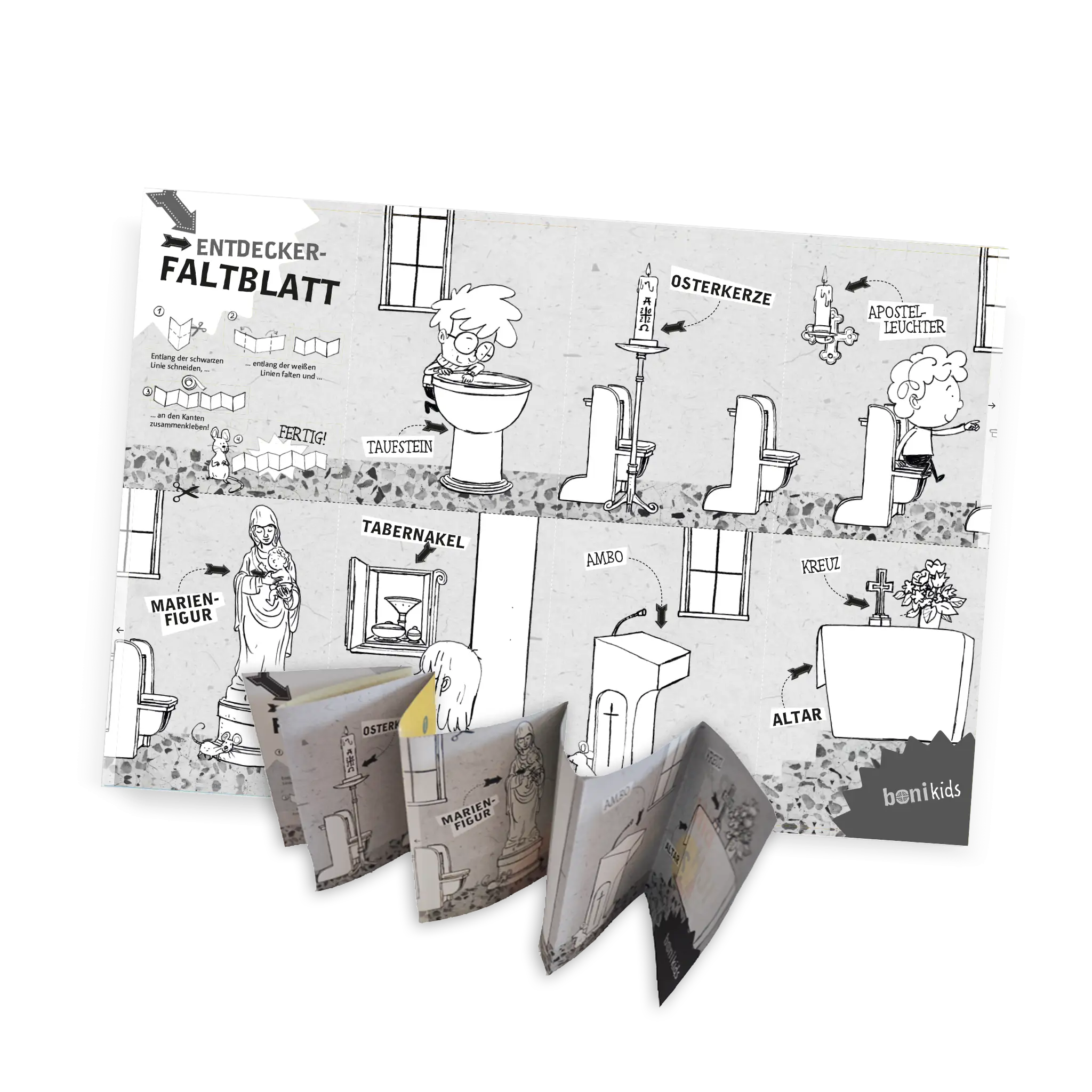 bonifatiuswerk-entdecker-faltblatt-kirchenraum-din-a3-kinder image 2