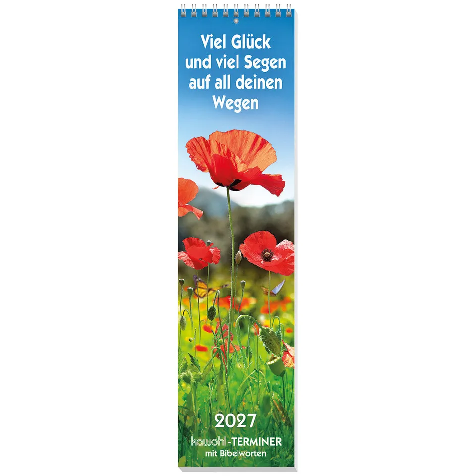 fontis-kalender-viel-gl-ck-und-viel-segen-2027-streifenkalender image 1