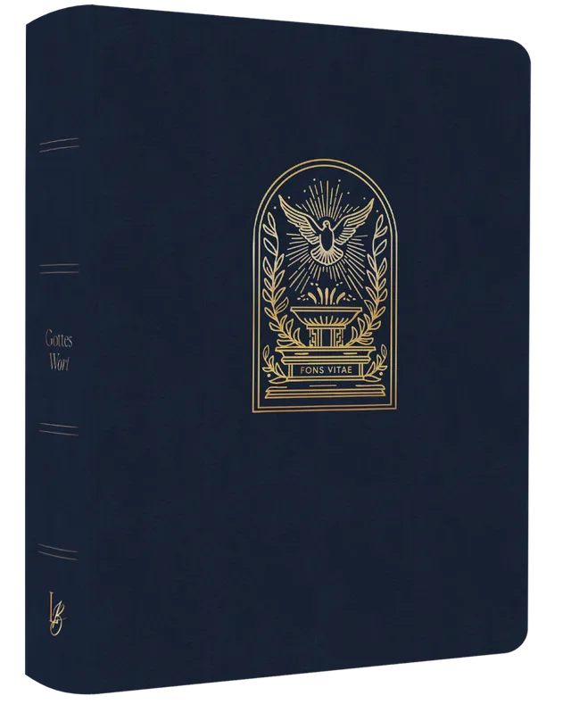 schlachter-liebezurbibel-fons-vitae-bibel-kunstleder-blau-schreibrand image 1