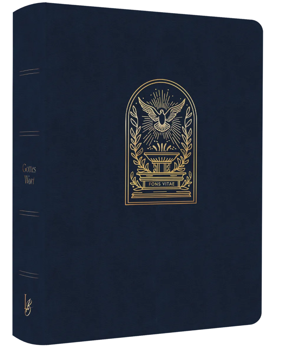schlachter-liebezurbibel-fons-vitae-bibel-kunstleder-blau-schreibrand image 1