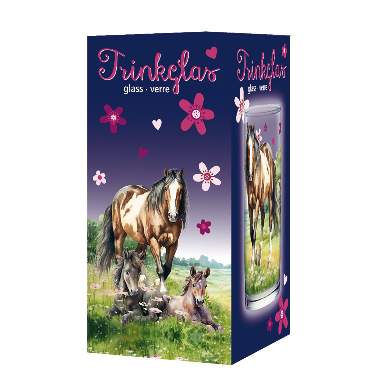 fontis-geschenke-pferd-kinder-trinkglas-200-ml-pferdemotiv image 3
