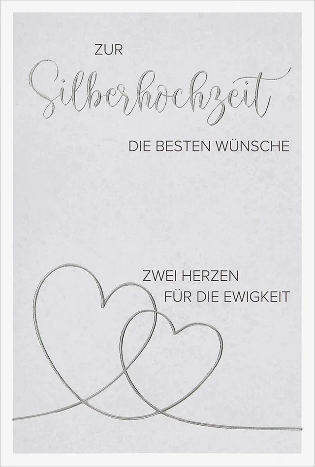 zur-silberhochzeit-faltkarte-silberhochzeit-bolanz image 1