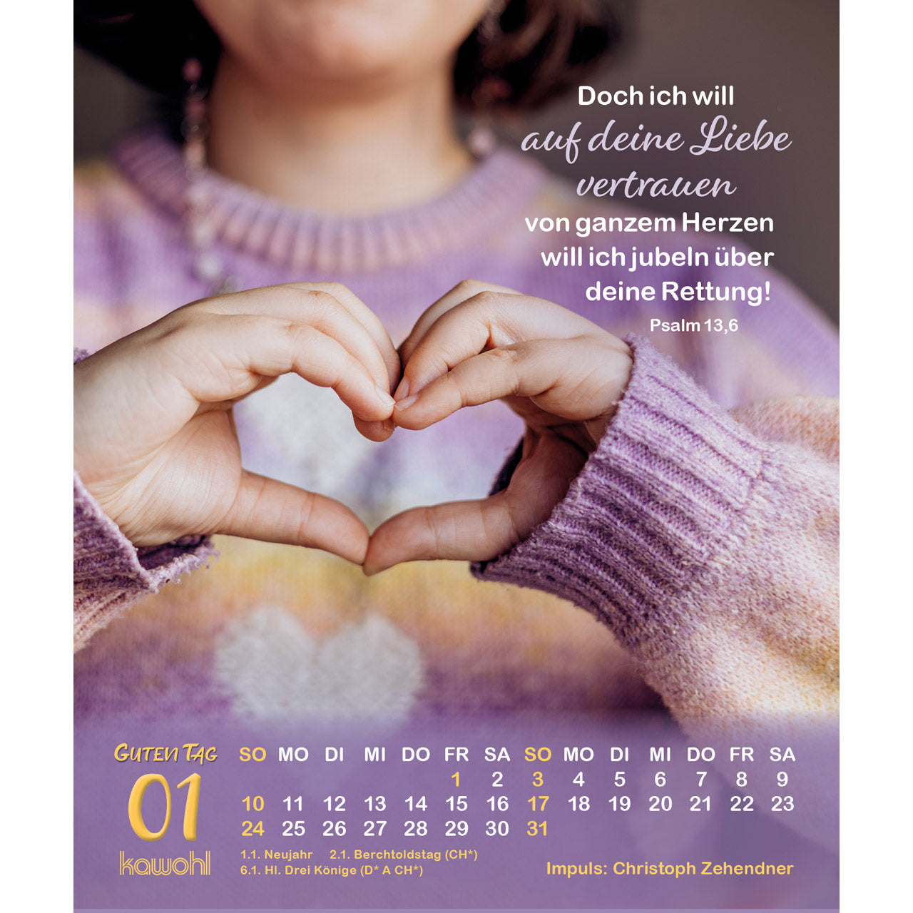 fontis-kalender-guten-tag-2027-postkartenkalender-impulse-14x16-cm image 4