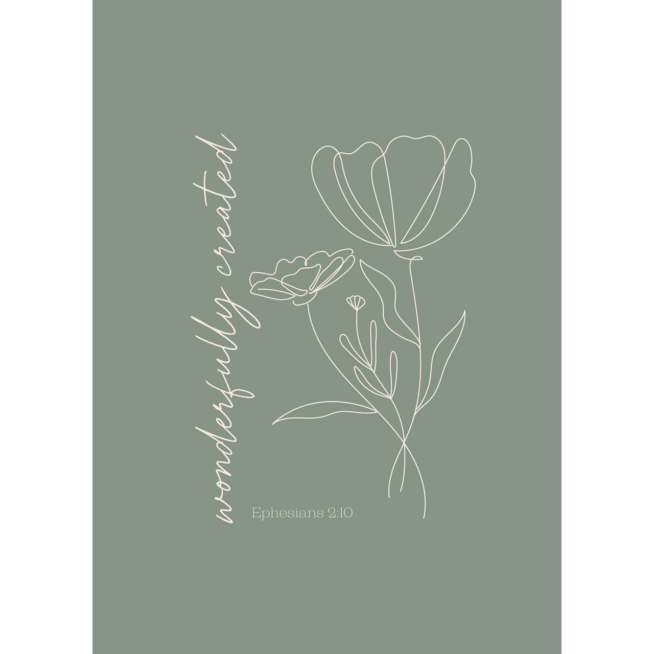 fontis-wonderfully-created-postkarten-4er-set-mit-bibelvers image 1