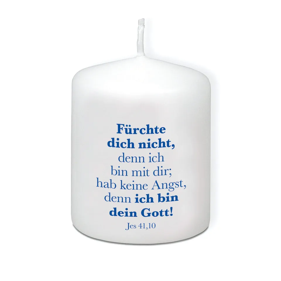 jahreslosung-2027-f-rchte-dich-nicht-kerze-wei-6-cm image 1