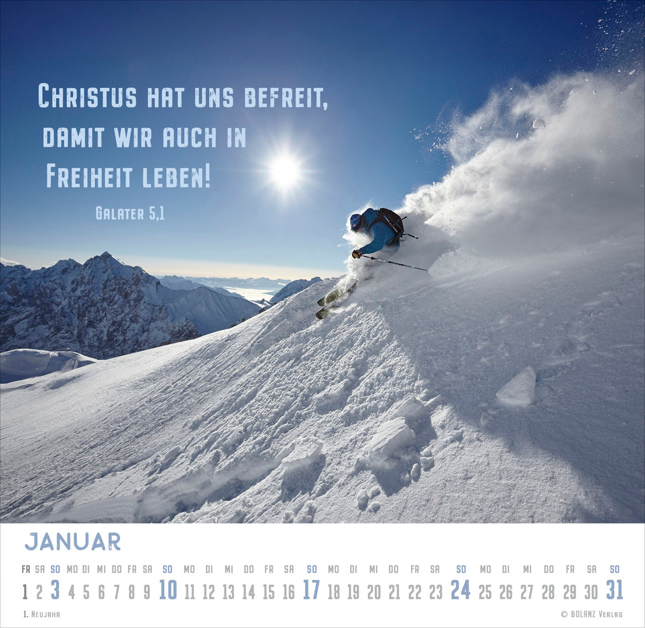fontis-kalender-freiheit-2027-aufstellkalender-bibelverse-postkarten image 3