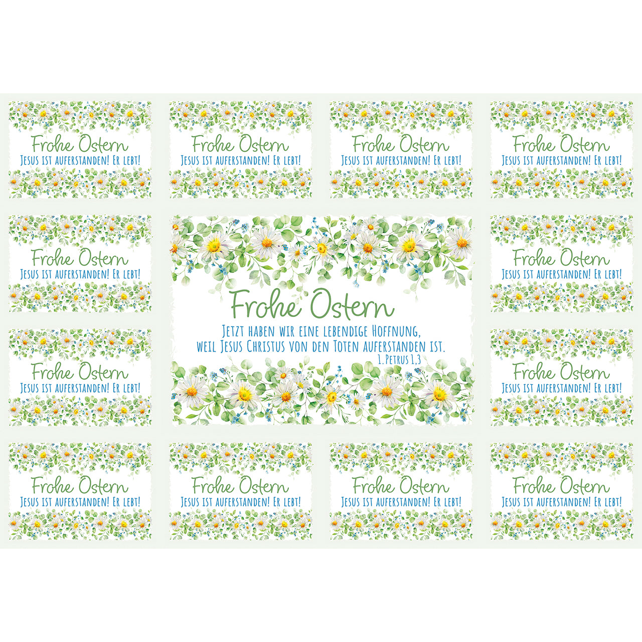 fontis-papeterie-frohe-ostern-aufkleber-gru-karten-4er-set image 1