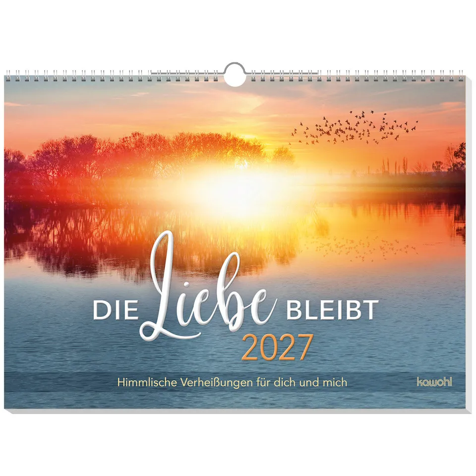 fontis-kalender-die-liebe-bleibt-2027-wandkalender-42x30-cm image 1
