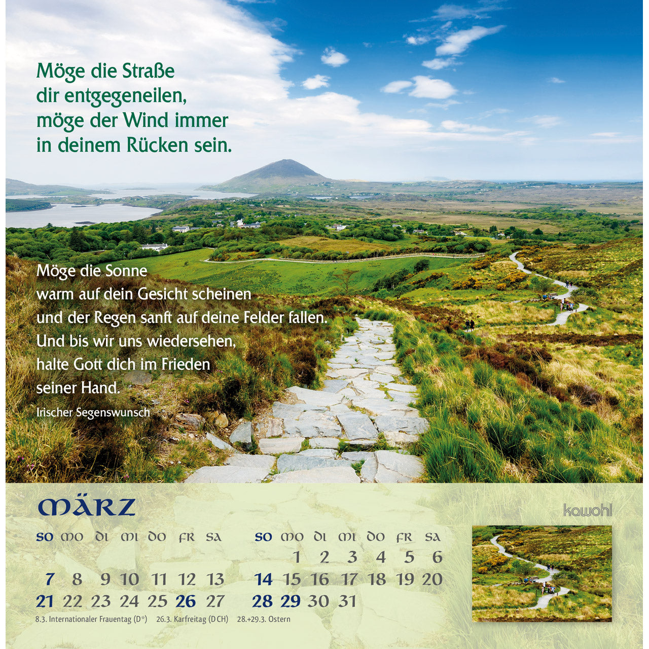 fontis-kalender-m-ge-gott-deinen-weg-segnen-2027-postkartenkalender image 5