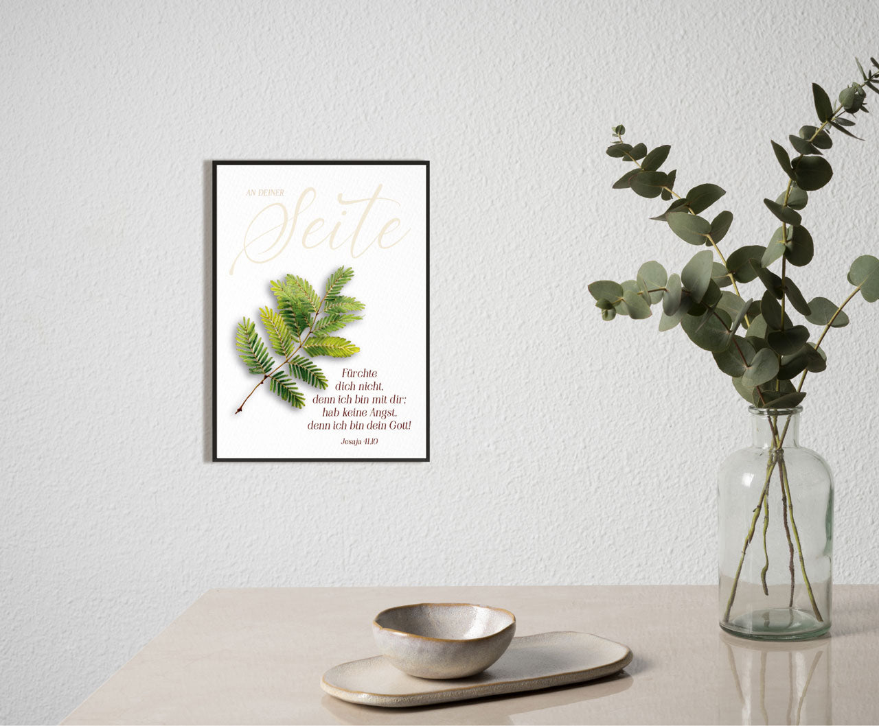 fontis-papeterie-f-rchte-dich-nicht-poster-a4-zweig image 2