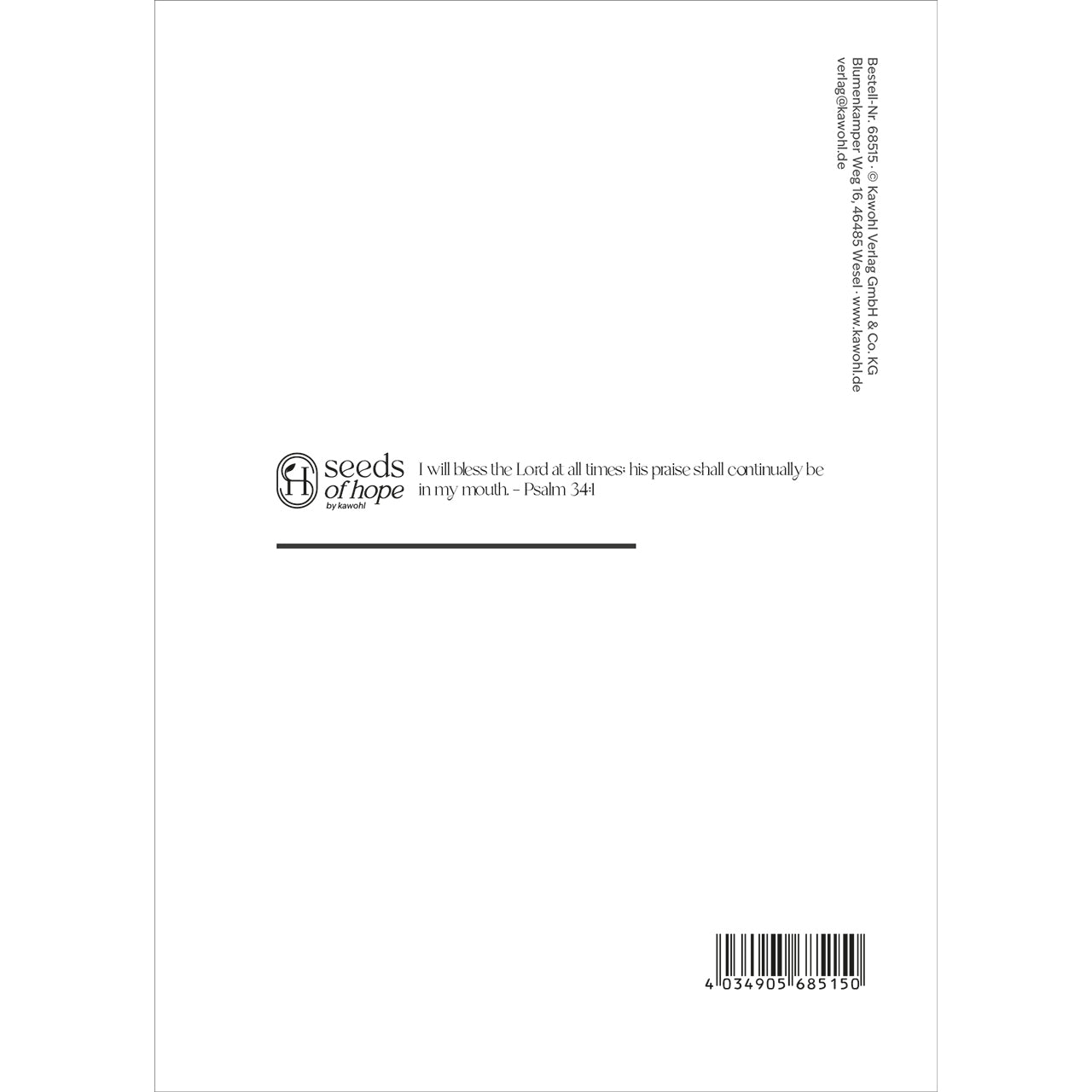 fontis-papeterie-even-in-the-valley-postkarte-psalm-34-1-englisch image 2
